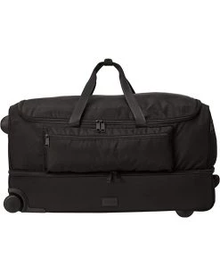 Vera Bradley Duffle Bags Recycled Lighten Up Reactive Xl Foldable Rolling Duffel Luggage