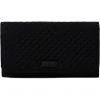 Vera Bradley Wallets Microfiber Trifold Clutch Wallet with RFID Protection