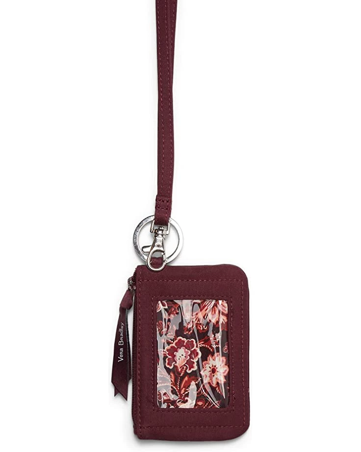 Vera Bradley Bag and Travel Accessories Cotton Zip ID Case and Lanyard Combo 4 Vera Bradley Bag and Travel Accessories Cotton Zip ID Case and Lanyard Combo - Image 4