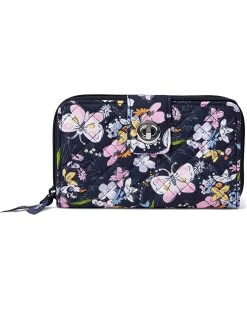 Vera Bradley Wallets Cotton Turnlock Wallet with RFID Protection -Vera Bradley Shop 71BenyKsFuL. AC SR736920