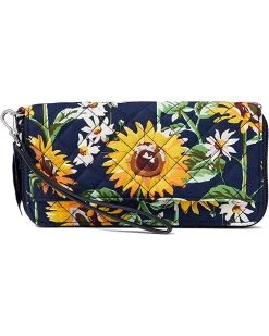 Vera Bradley Handbags Cotton Accordion Wristlet with RFID Protection -Vera Bradley Shop 71LqrKE51aL. AC SR736920