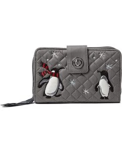 Vera Bradley Wallets Cotton Turnlock Wallet with RFID Protection -Vera Bradley Shop 71NNZSh67aL. AC SR736920