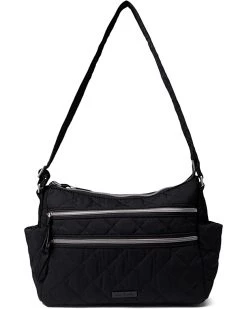 Vera Bradley Handbags Performance Twill Triple Zip Shoulder Satchel Purse