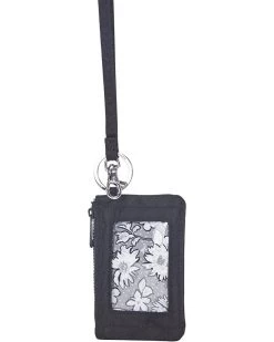 Vera Bradley Bag and Travel Accessories Recycled Lighten Up Reactive Zip ID Case and Lanyard Combo