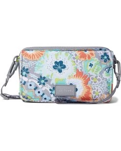 Vera Bradley Handbags Recycled Lighten Up Reactive Compact Crossbody Purse with RFID Protection -Vera Bradley Shop 71zSgV3RmCL. AC SR736920