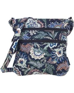 Vera Bradley Handbags Cotton Triple Zip Hipster Crossbody Purse -Vera Bradley Shop 813ZKHhotFL. AC SR736920