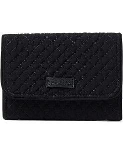 Vera Bradley Wallets Microfiber Riley Compact Wallet with RFID Protection