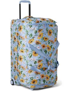 Vera Bradley Duffle Bags Recycled Lighten Up Reactive Xl Foldable Rolling Duffel Luggage -Vera Bradley Shop 819sAQBZlJL. AC SR736920