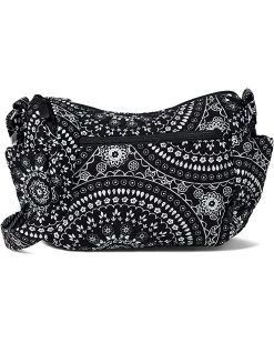 Vera Bradley Handbags Cotton On the Go Crossbody Purse