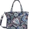 Vera Bradley Handbags Cotton Multi-Strap Shoulder Satchel Purse