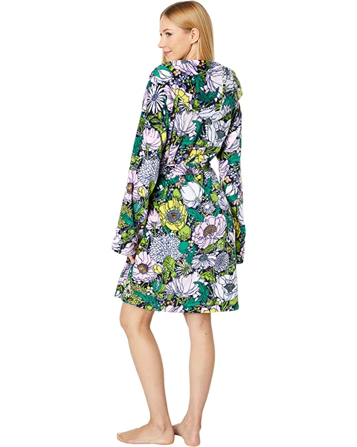 Vera Bradley Sleepwear Lightweight Fleece Robe 2 Vera Bradley Sleepwear Lightweight Fleece Robe - Image 2