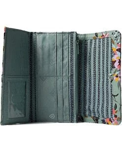 Vera Bradley Wallets Cotton Trifold Clutch Wallet with RFID Protection -Vera Bradley Shop 81gyrByuTcL. AC SR736920