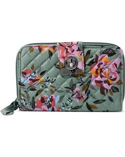 Vera Bradley Wallets Cotton Turnlock Wallet with RFID Protection -Vera Bradley Shop 81llfYVUNRL. AC SR736920