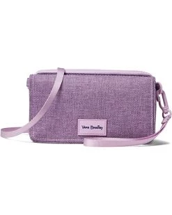 Vera Bradley Handbags Recycled Lighten Up Reactive Compact Crossbody Purse with RFID Protection -Vera Bradley Shop 81oJ7kRf0OL. AC SR736920