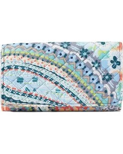 Vera Bradley Wallets RFID Trifold Clutch Wallet