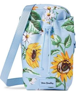 Vera Bradley Handbags Recycled Lighten Up ReActive Deluxe Water Bottle Crossbody Sling Bag