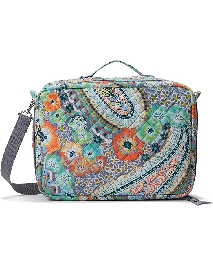 Vera Bradley Bag and Travel Accessories Cotton Grand Vanity Toiletry Makeup Organizer Case 1 Vera Bradley Bag and Travel Accessories Cotton Grand Vanity Toiletry Makeup Organizer Case