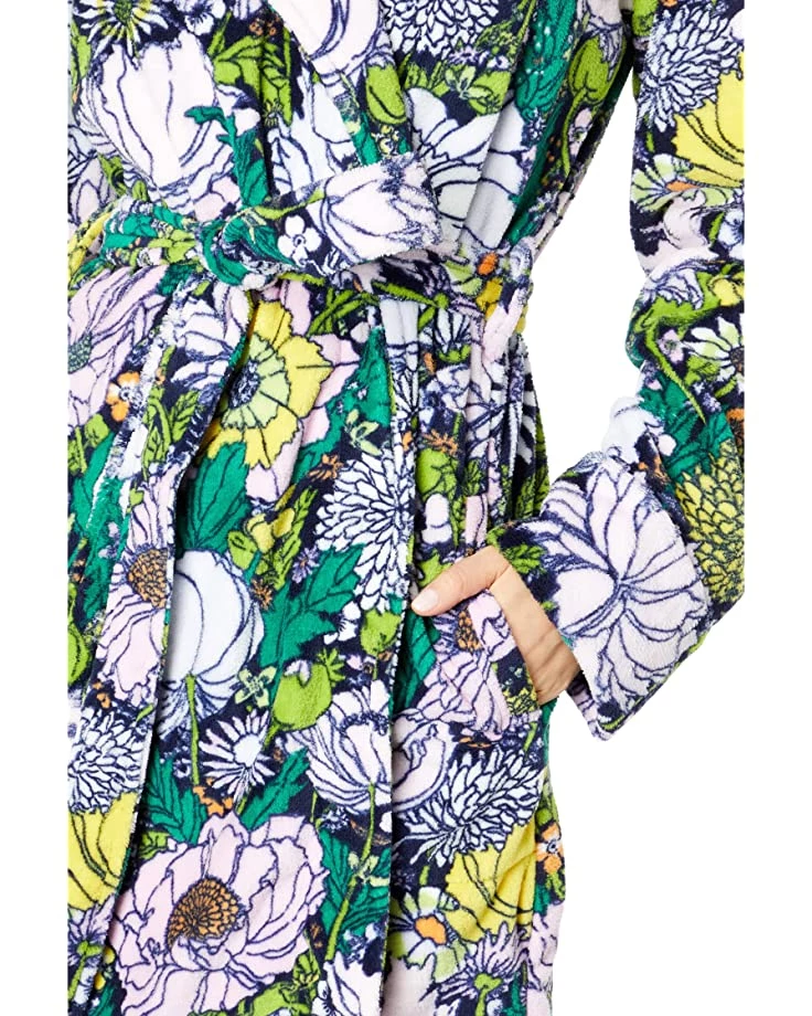 Vera Bradley Sleepwear Lightweight Fleece Robe 3 Vera Bradley Sleepwear Lightweight Fleece Robe - Image 3