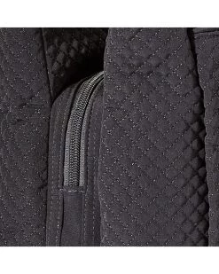 Vera Bradley Handbags Microfiber Multi-Compartment Shoulder Satchel Purse, Classic Black -Vera Bradley Shop 91Kpyu71prL. AC SR736920