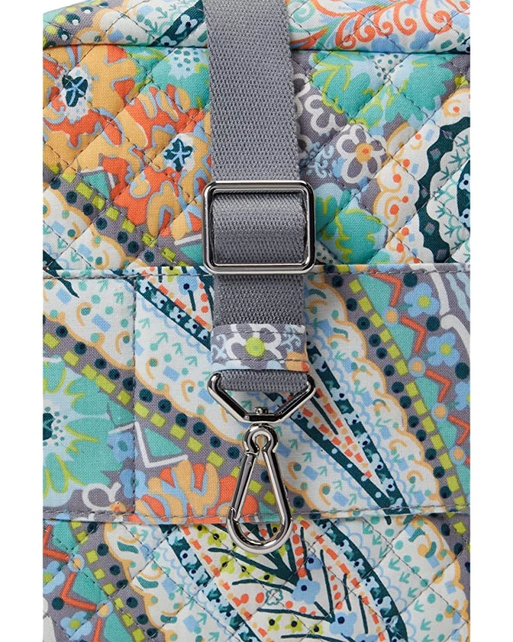 Vera Bradley Bag and Travel Accessories Cotton Grand Vanity Toiletry Makeup Organizer Case 4 Vera Bradley Bag and Travel Accessories Cotton Grand Vanity Toiletry Makeup Organizer Case - Image 4